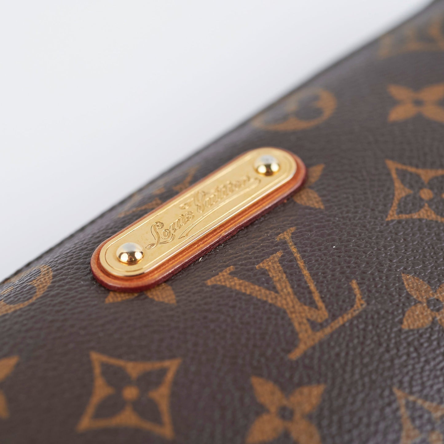 Louis Vuitton Monogram Eva Clutch Crossbody Bag