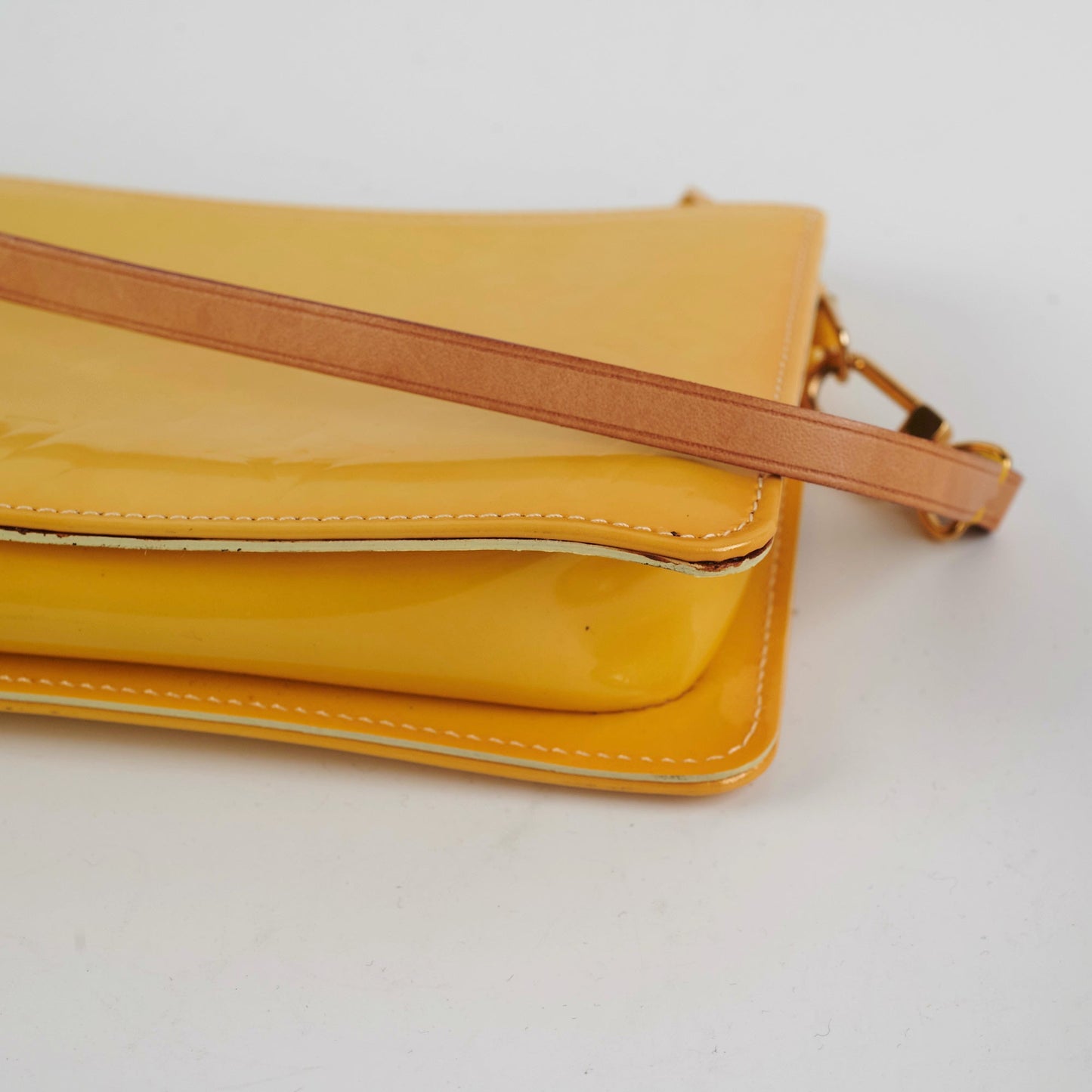 Louis Vuitton Yellow Vernis Pochette
