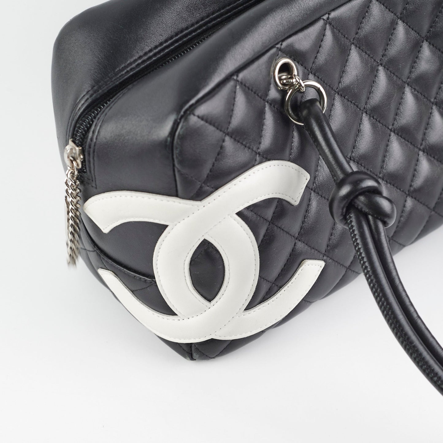 Chanel Cambon Bowling Bag Black