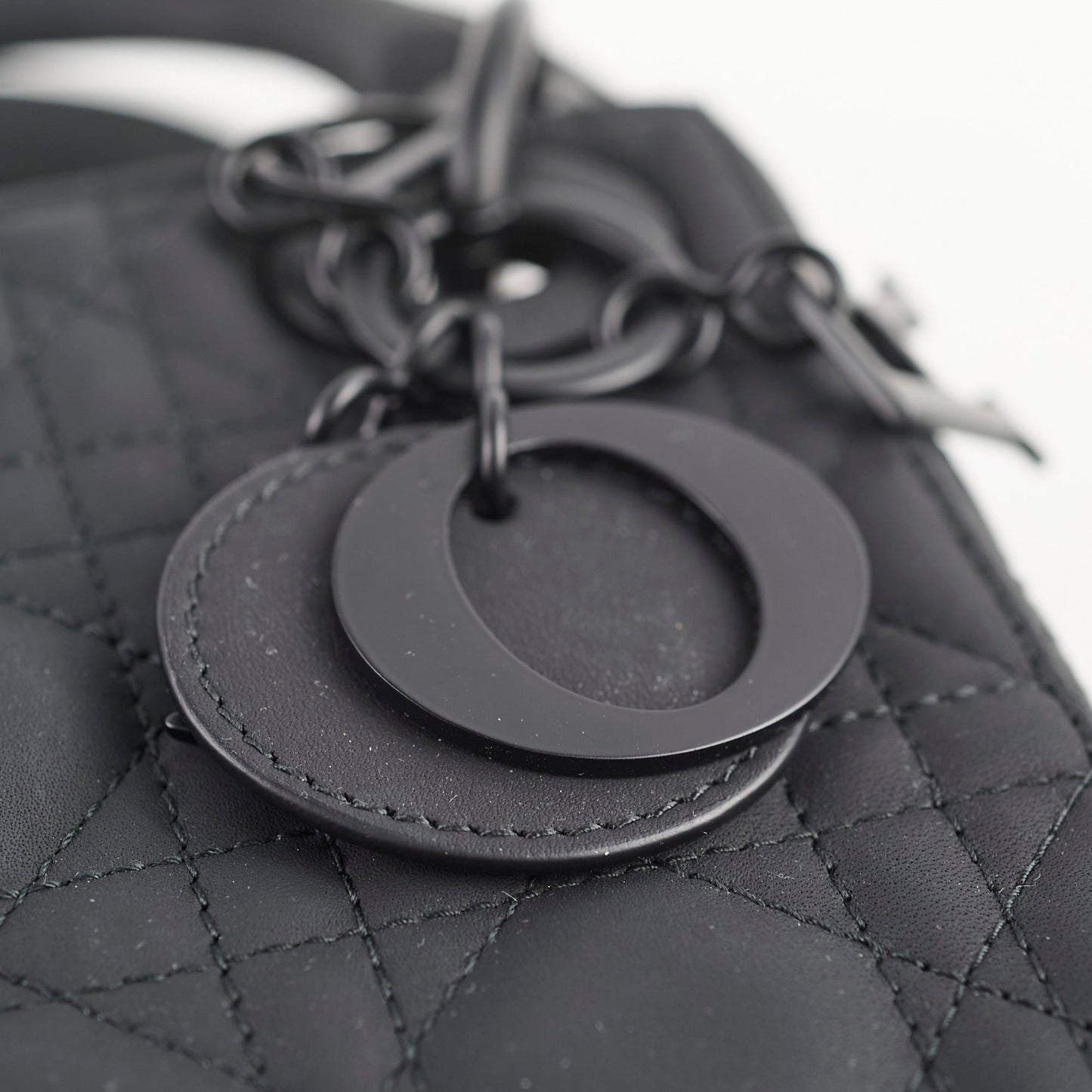 Christian Dior Lady Dior Mini Black Ultra Matte