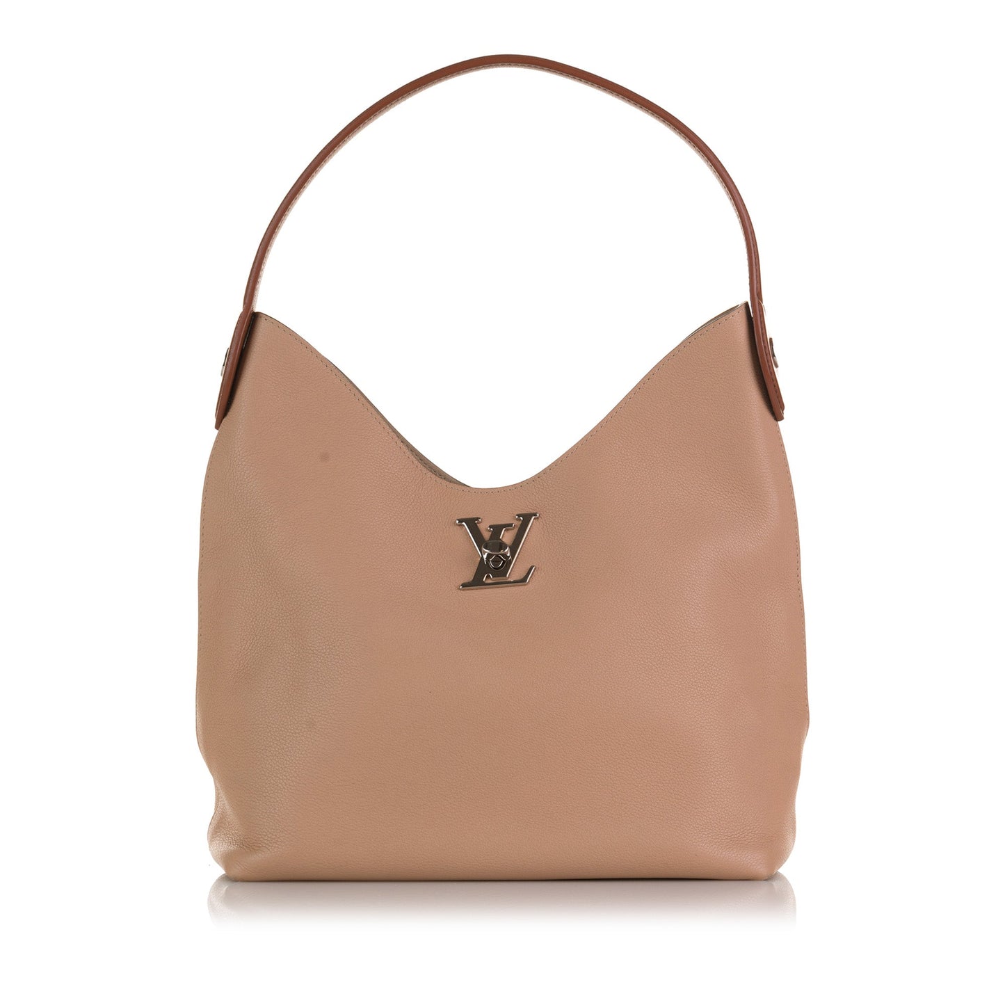 Louis Vuitton Lockme Hobo Brown Calfskin