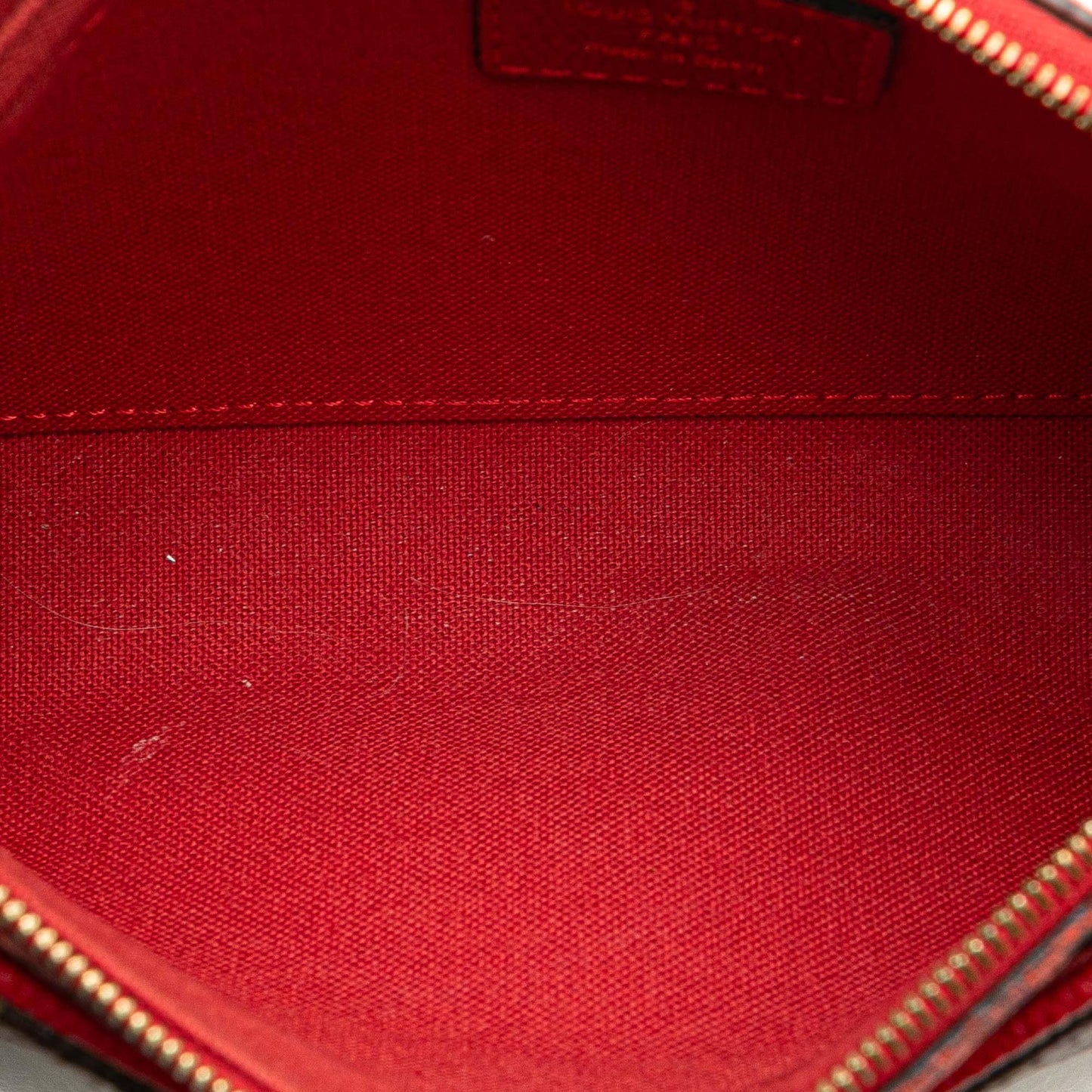 Brown Louis Vuitton Monogram Pallas Clutch Satchel