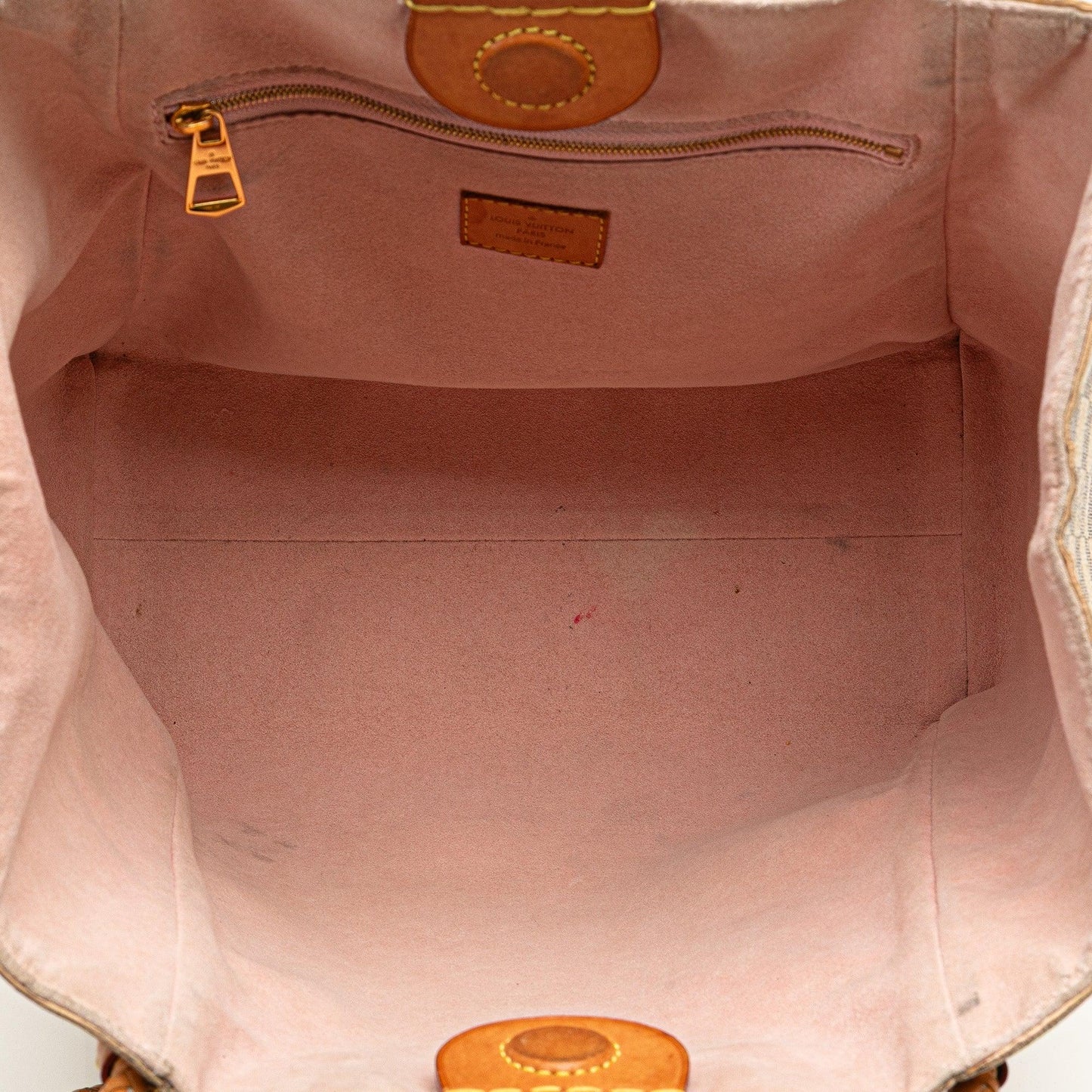 White Louis Vuitton Damier Azur Propriano Tote Bag