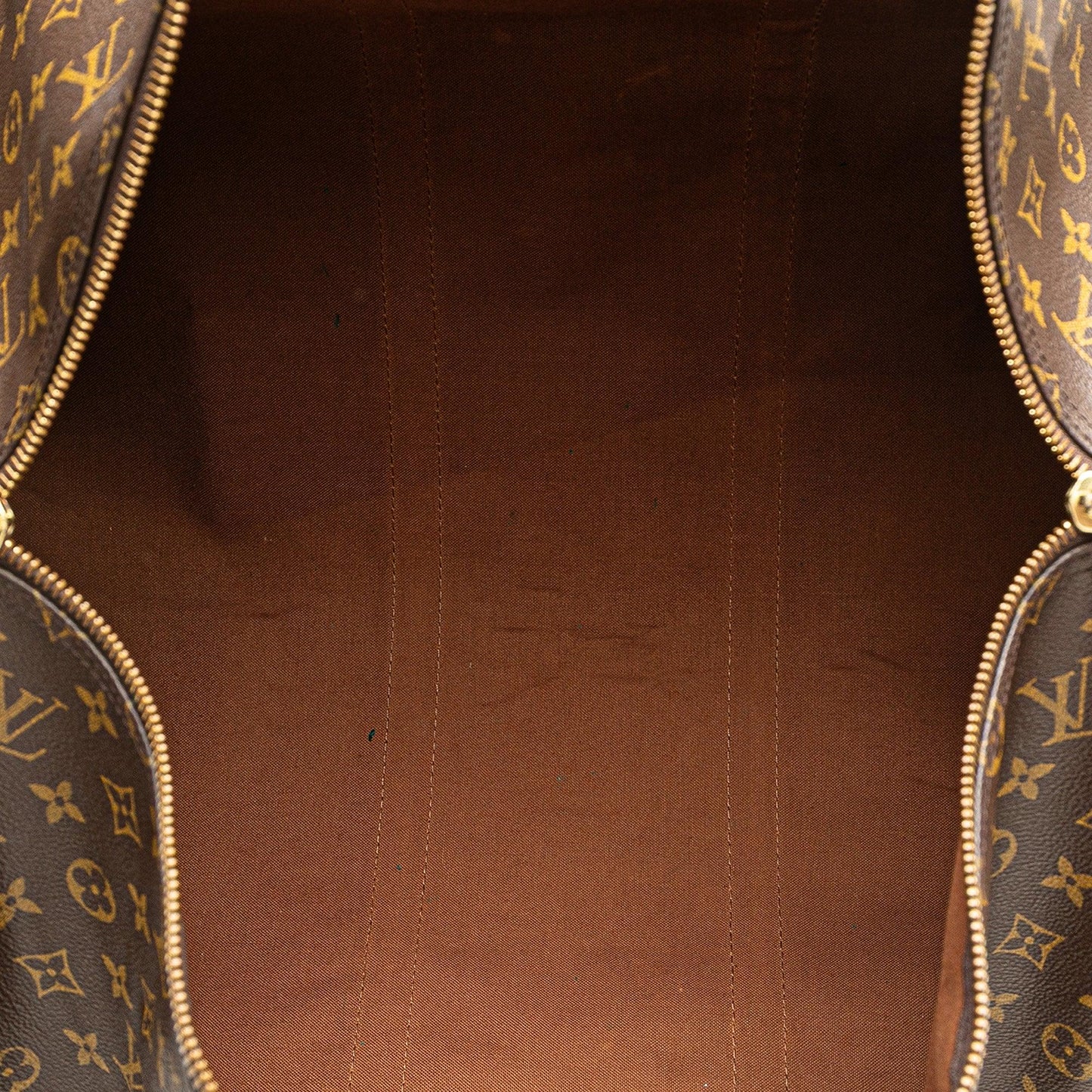Brown Louis Vuitton Monogram Keepall Bandouliere 55 Travel Bag