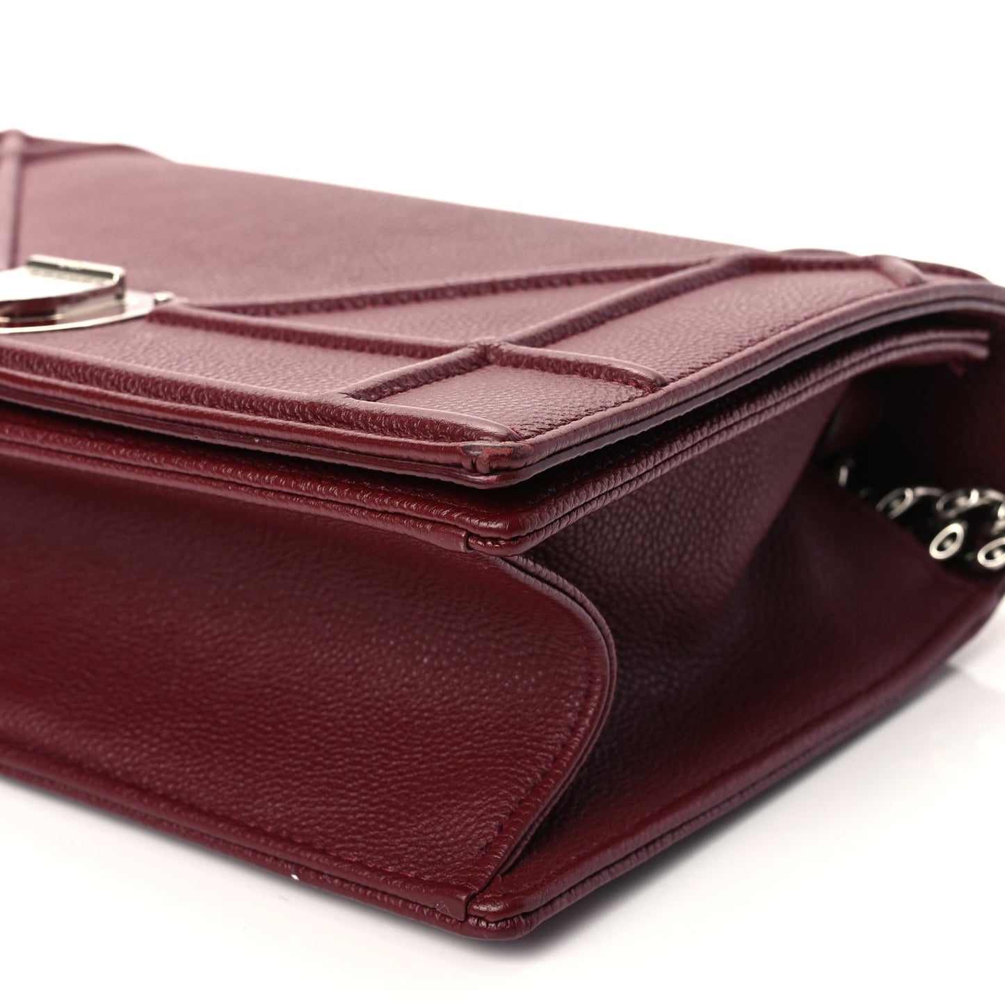 Christian Dior Grained Calfskin Medium Diorama Flap Bag