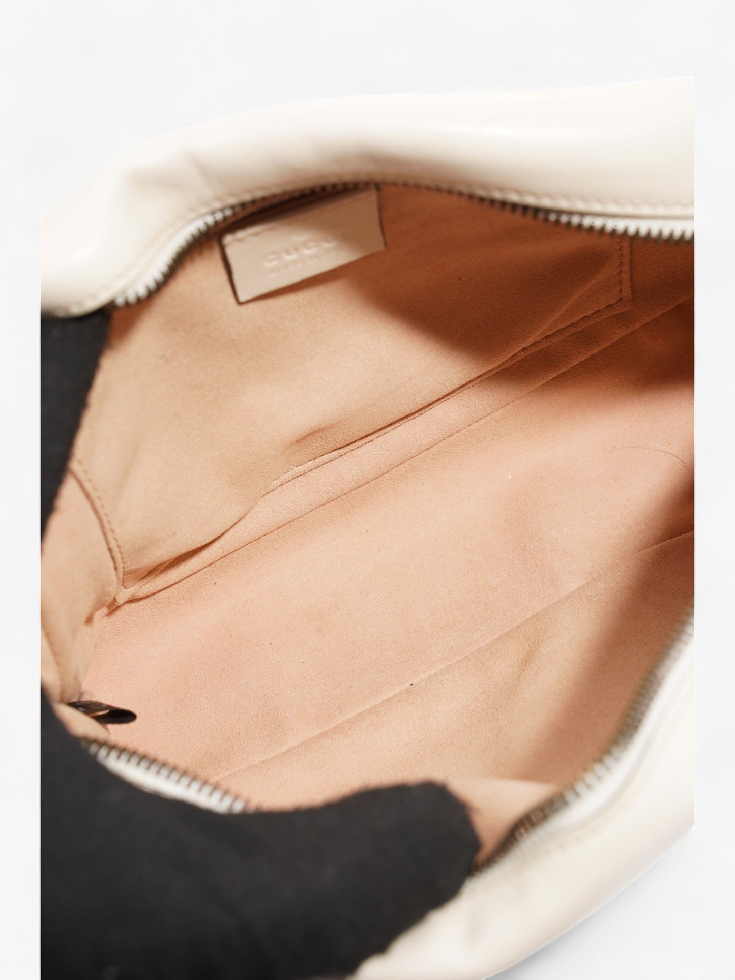 Gucci Marmont White Matelasse Leather Small
