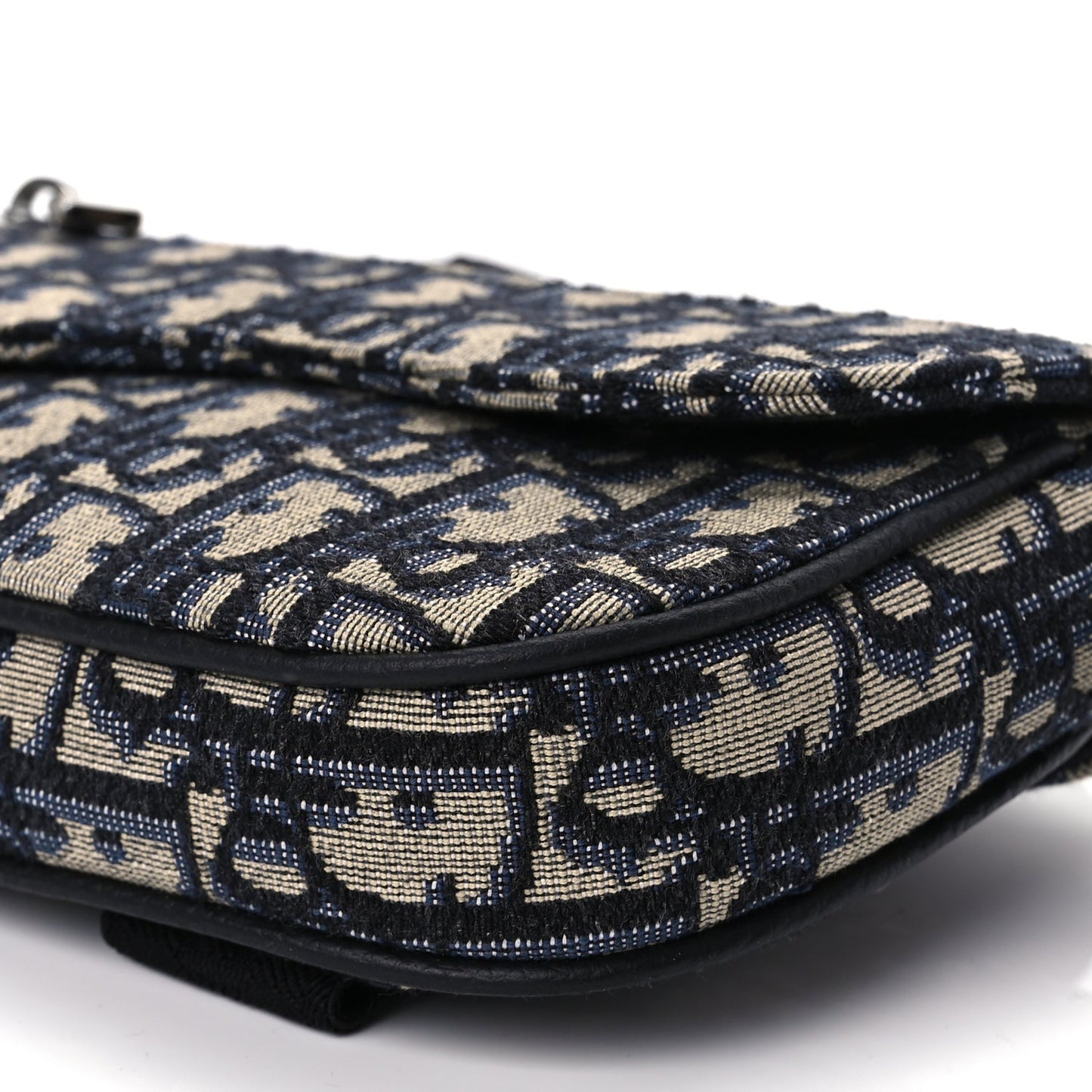 Christian Dior Oblique Arm Pouch Blue