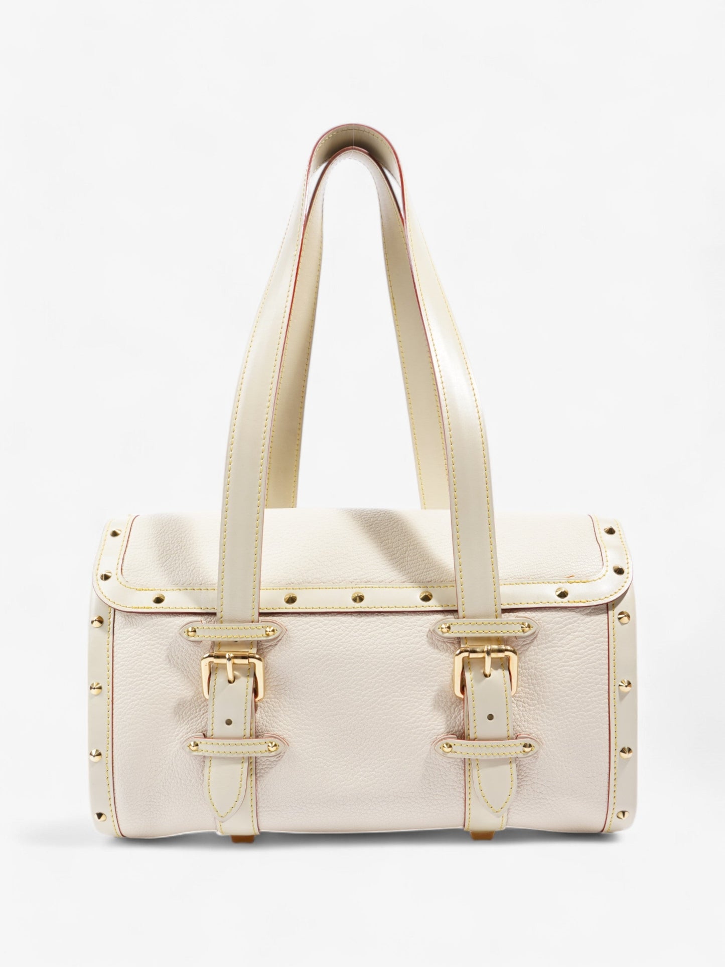 Louis Vuitton Suhali L'Epanoui Cream / Yellow Leather PM