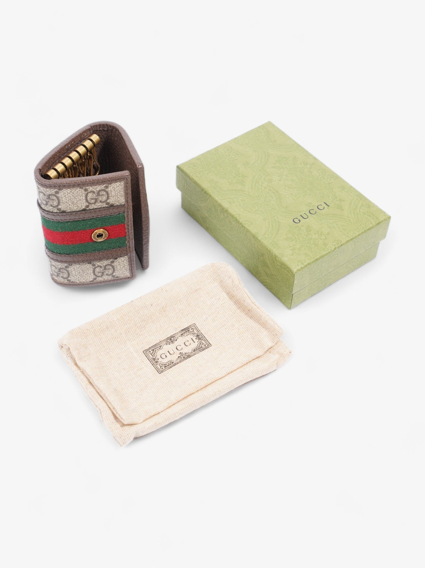Gucci Ophidia Key Case Supreme Canvas