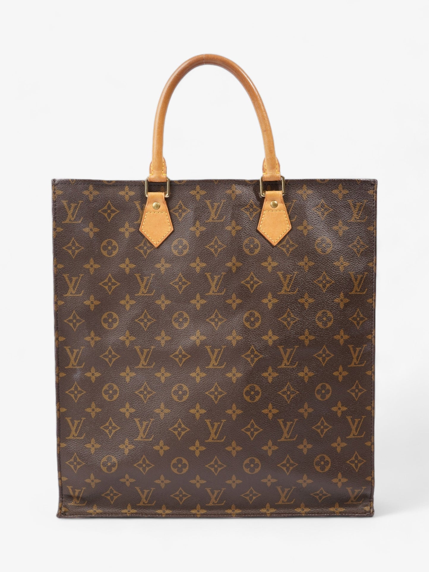 Louis Vuitton Sac Plat Monogram Coated Canvas