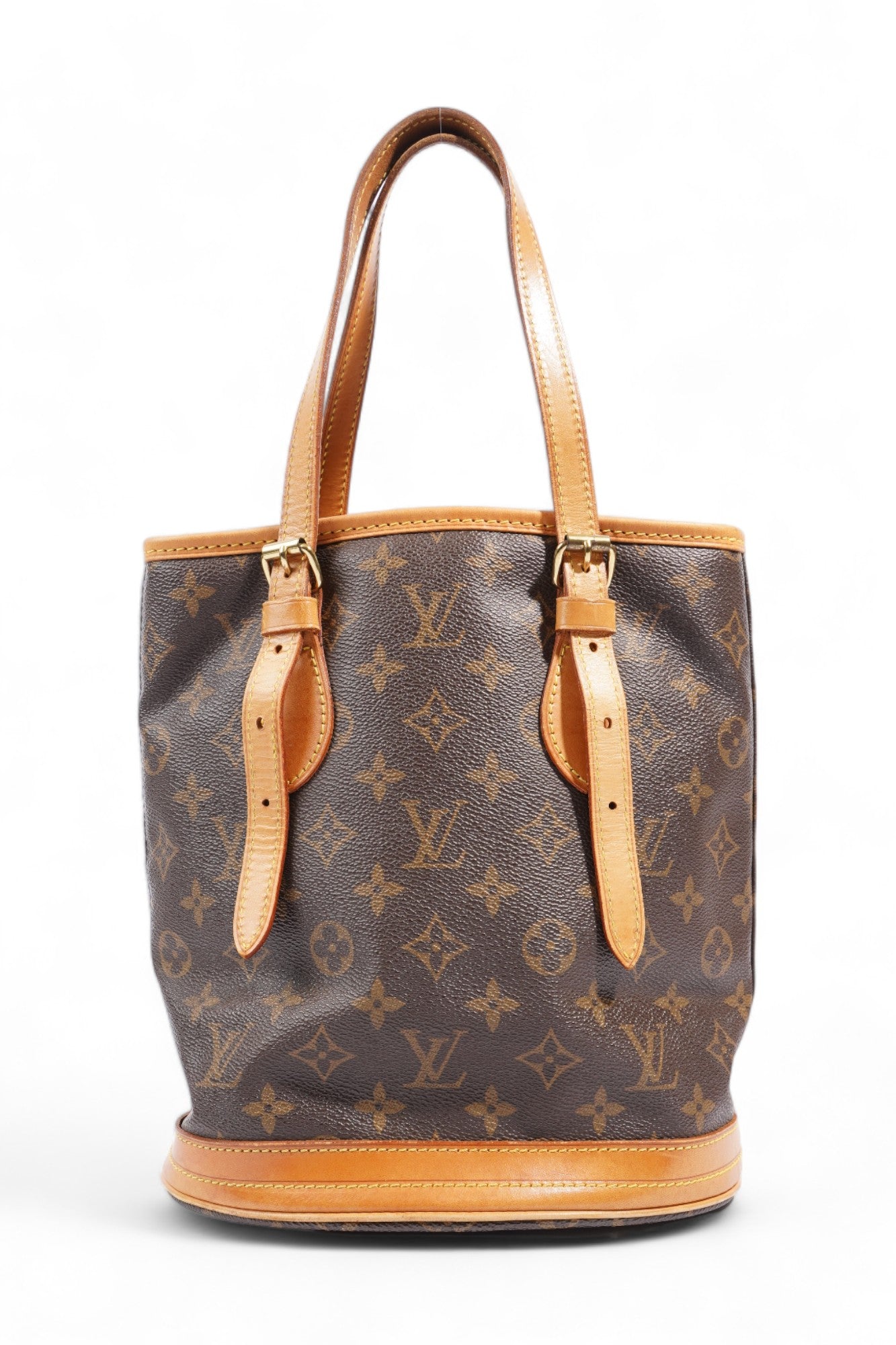 Louis Vuitton Bucket Monogram Coated Canvas PM