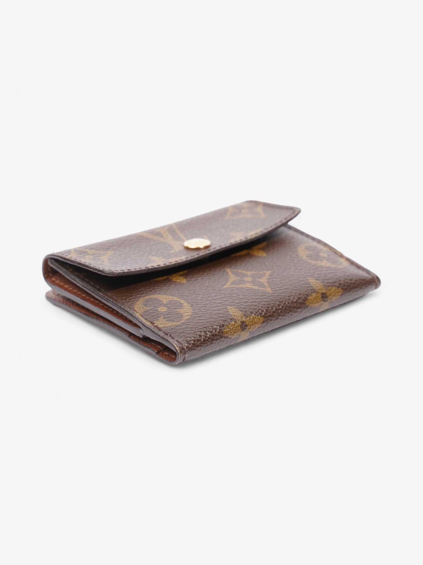 Louis Vuitton Porte Monnaie Cartes Monogram Coated Canvas