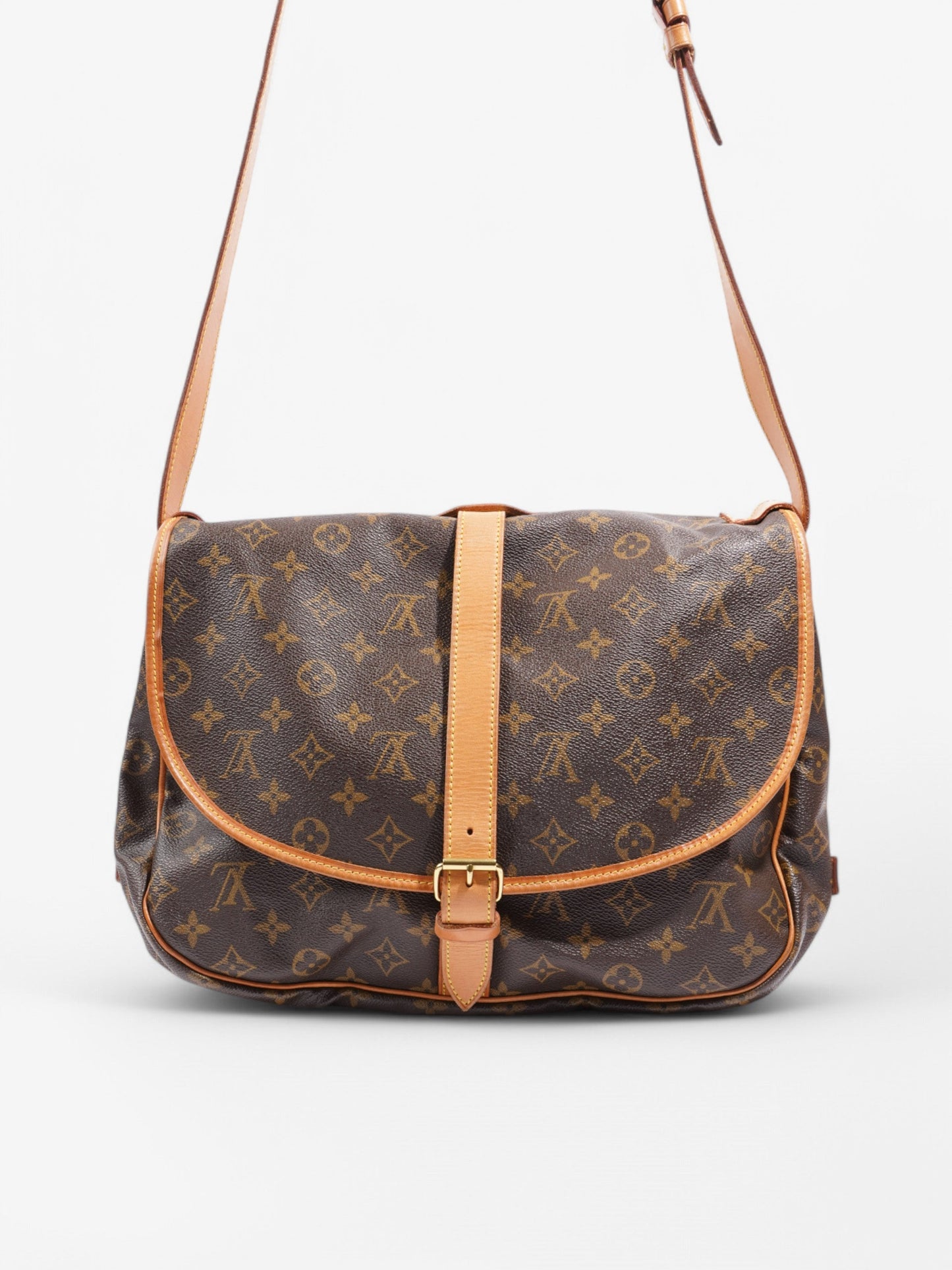 Louis Vuitton Saumur Monogram Coated Canvas 35