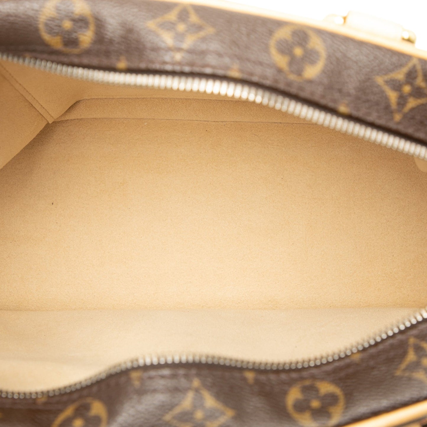 Brown Louis Vuitton Monogram Manhattan PM Handbag