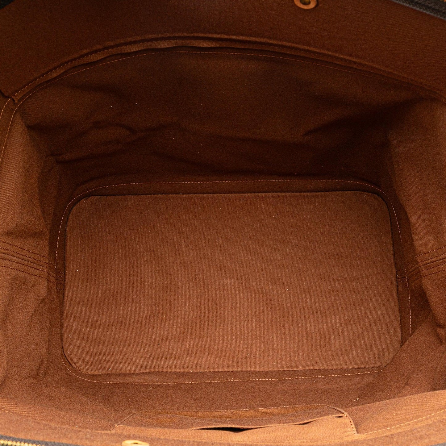 Brown Louis Vuitton Monogram Cruiser 50 Travel Bag