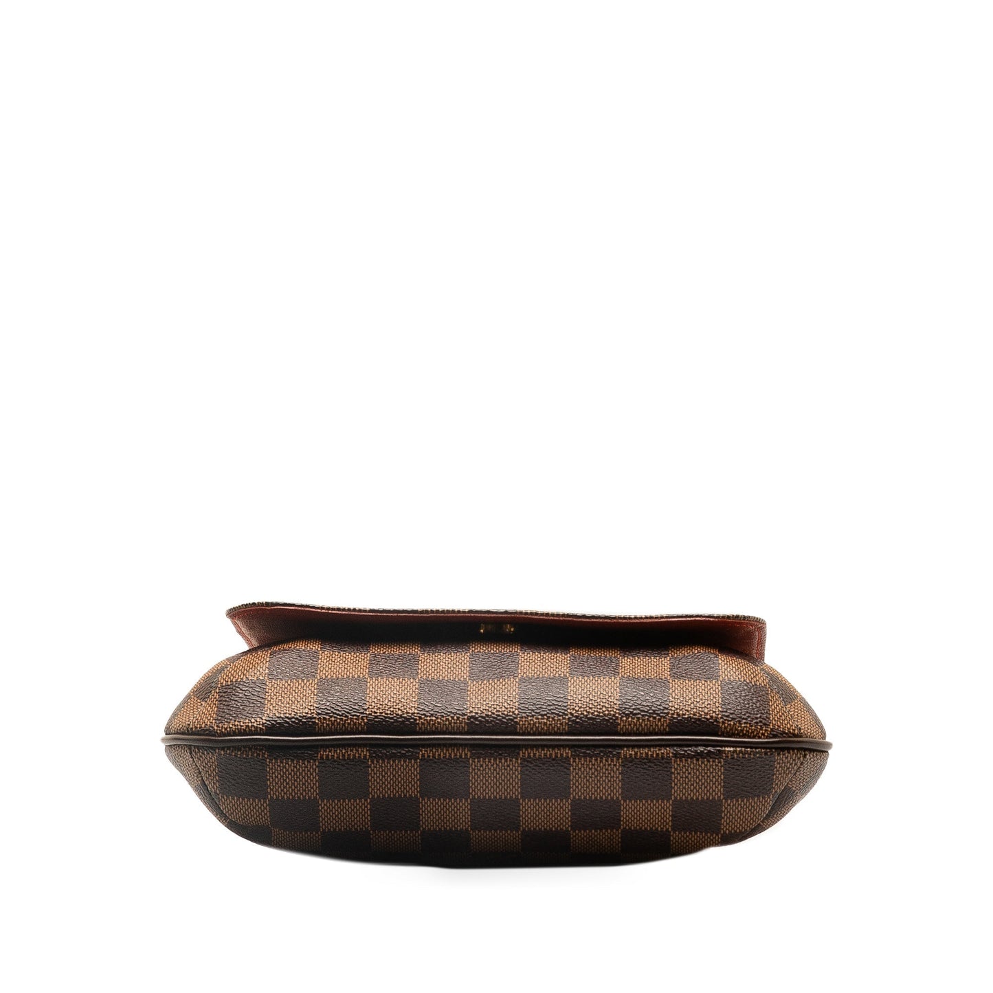 Brown Louis Vuitton Damier Ebene M tte Salsa Long Strap Crossbody Bag