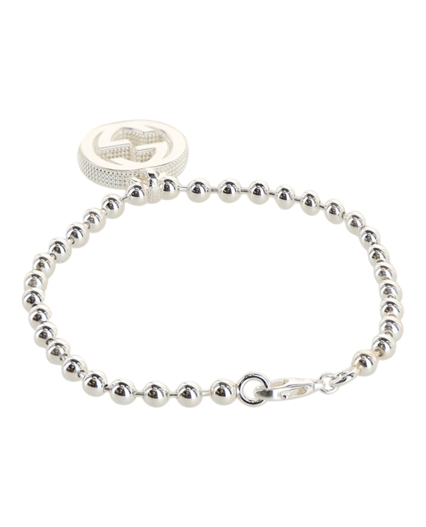 Gucci Womens Interlocking G Charm Bracelet