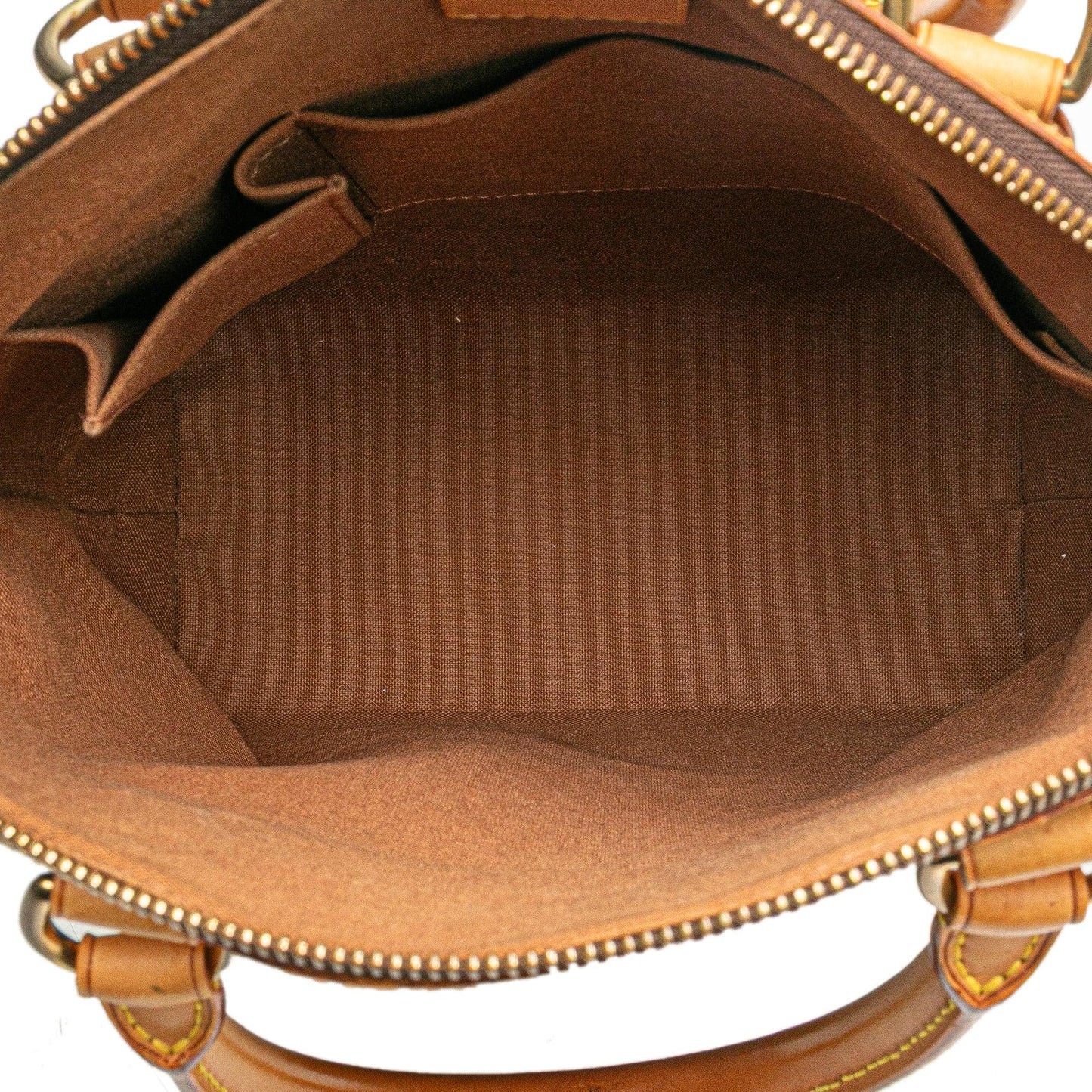 Brown Louis Vuitton Monogram Lockit PM Handbag