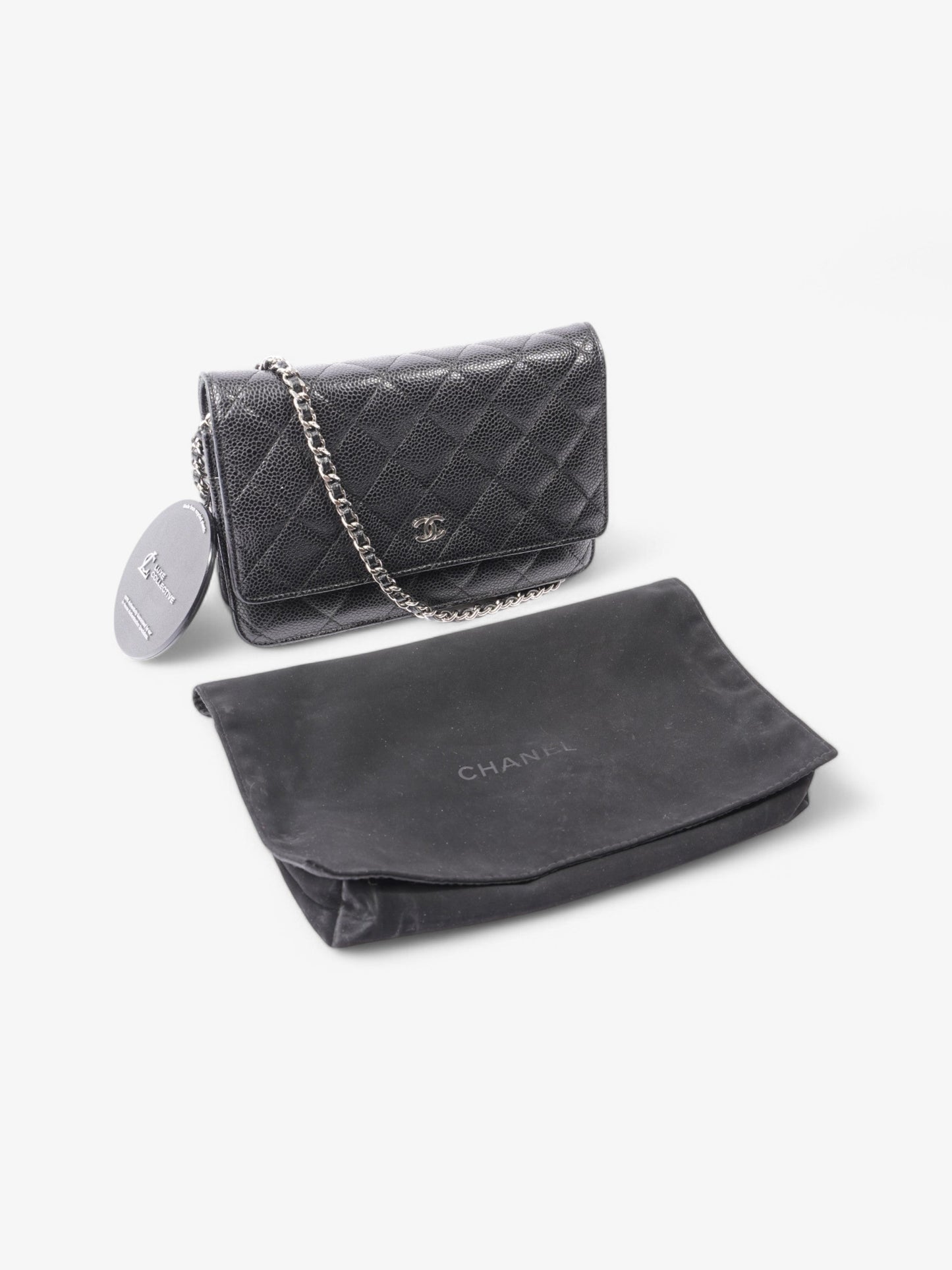 Chanel Wallet on Chain Black Caviar Leather