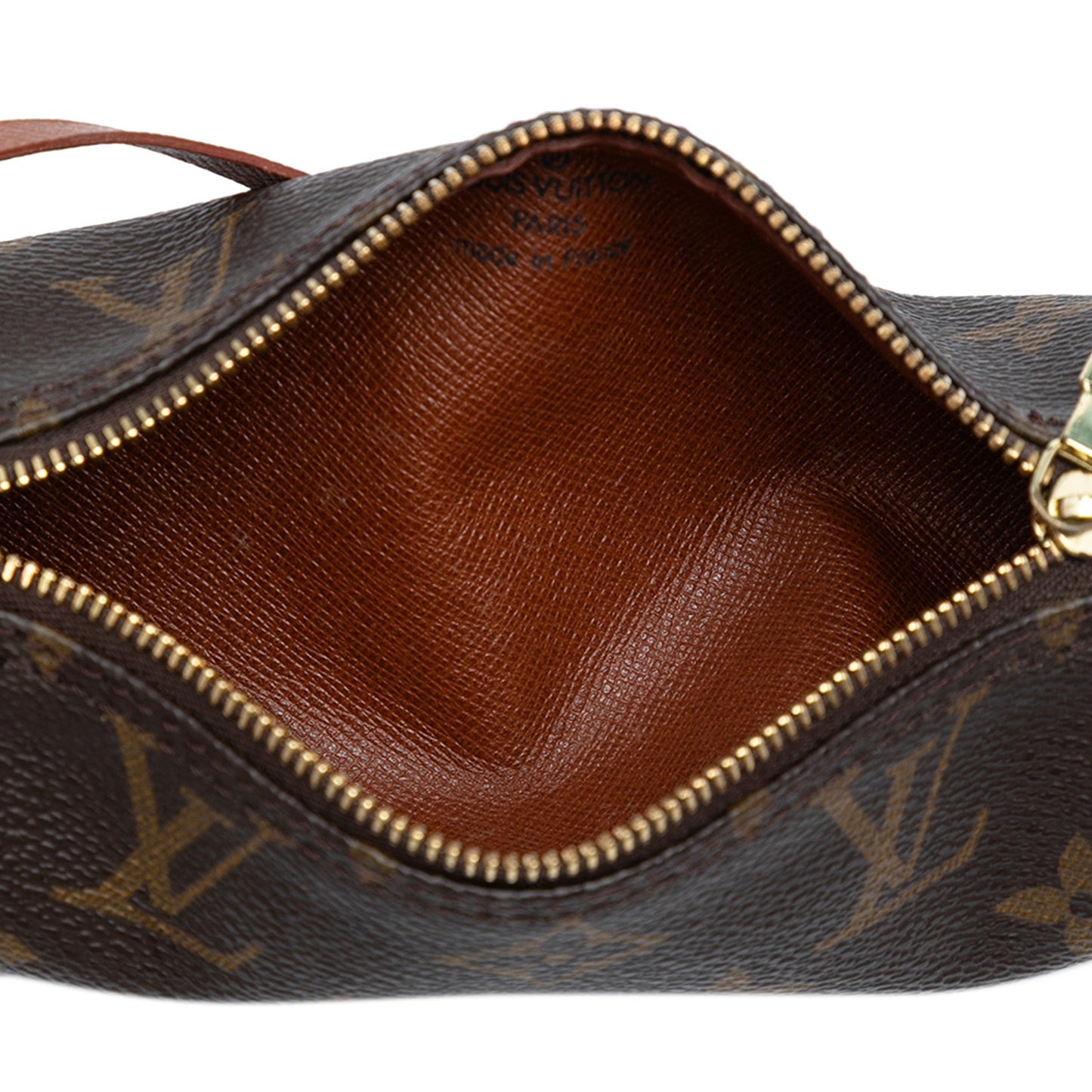 Brown Louis Vuitton Monogram Papillon Pochette Handbag
