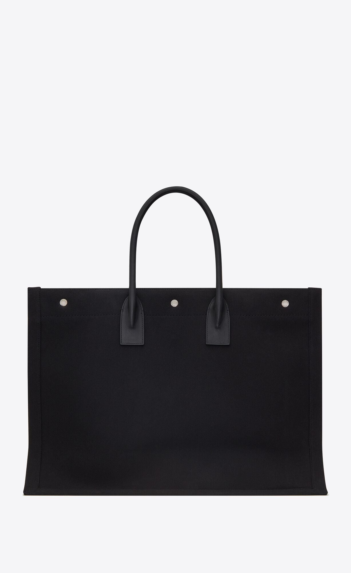 SAINT LAURENT RIVE GAUCHE LARGE TOTE BAG NOIR