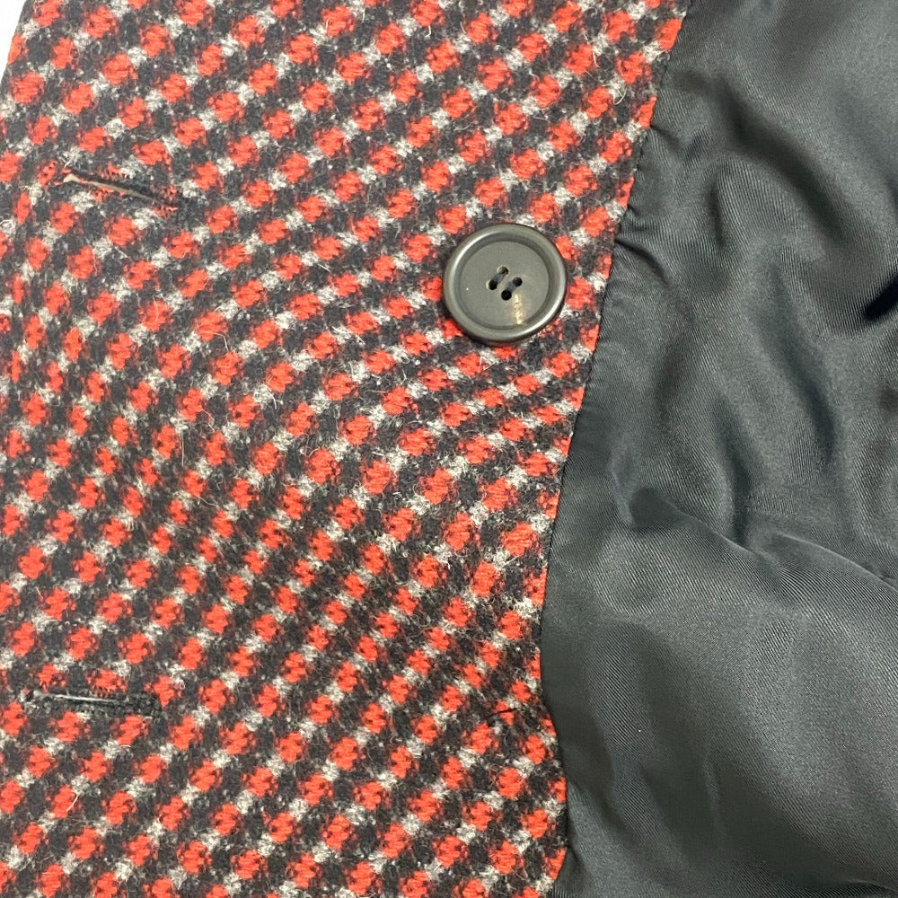PRADA poncho Wool, Angora Red 14AW outer Women 36