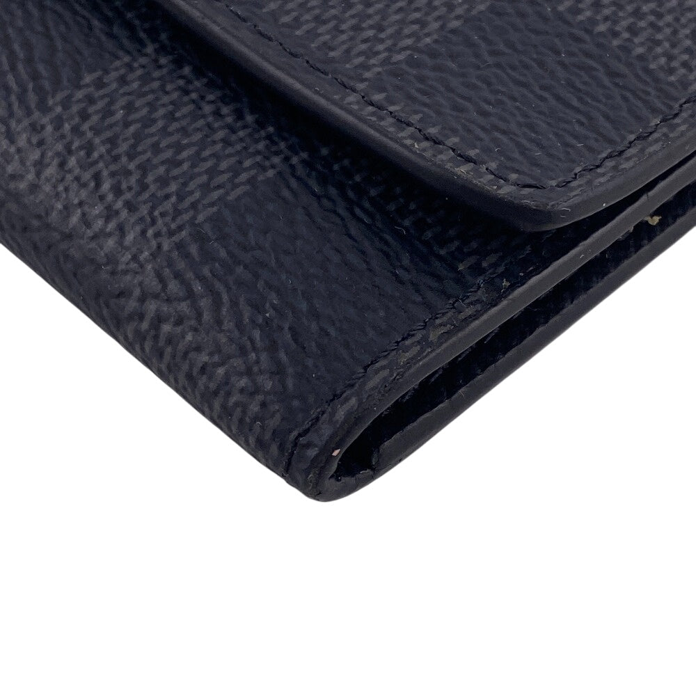 LOUIS VUITTON Key case Key holder N62662 Damier Graphite , Leather gray Damier Grafitte Multicles6 Women(Unisex)