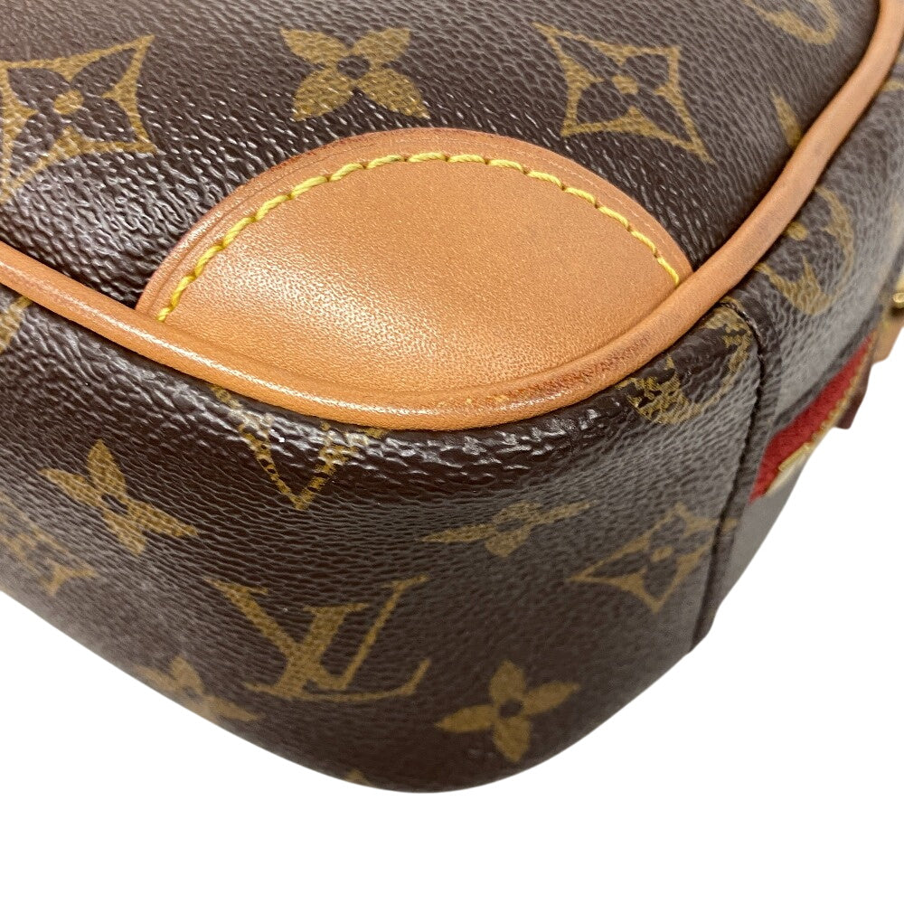 LOUIS VUITTON Shoulder Bag M45528 leather Brown Monogram Deauville Mini