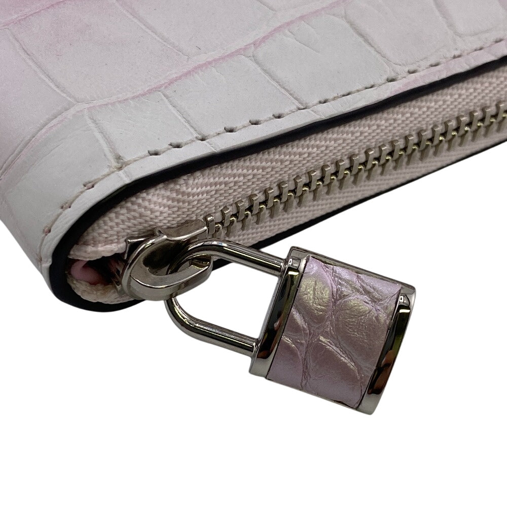 LOUIS VUITTON Bifold Wallet N81384 Exotic leather white Women