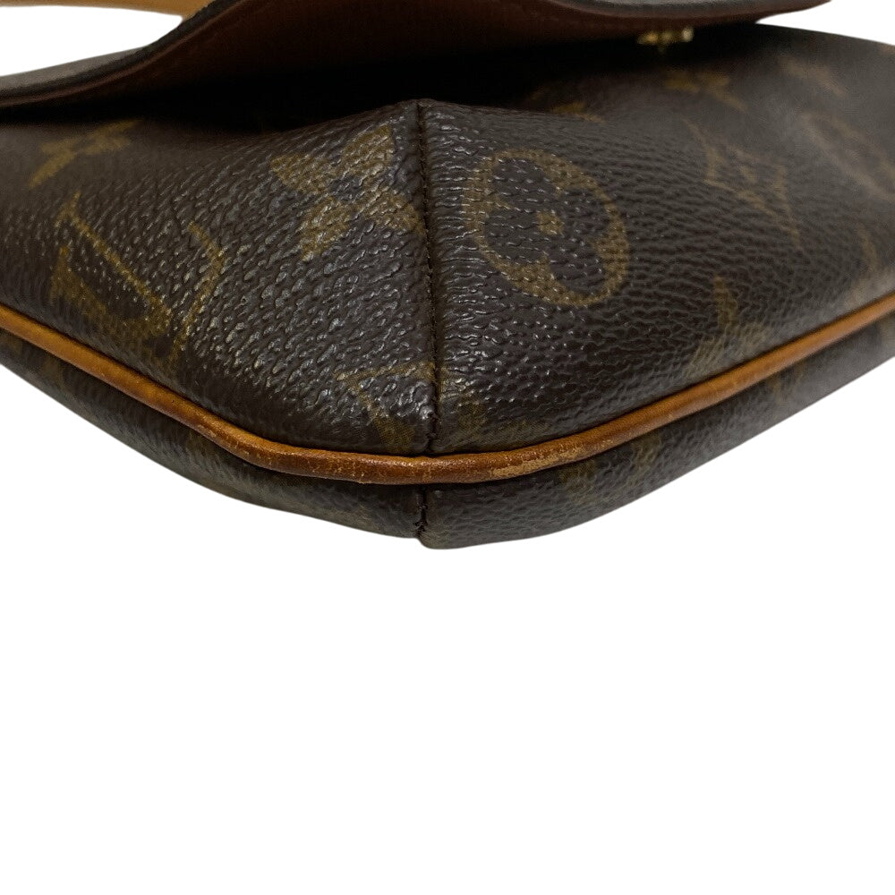 LOUIS VUITTON Shoulder Bag M51258 leather Brown Short strap Monogram Musette Salsa Women
