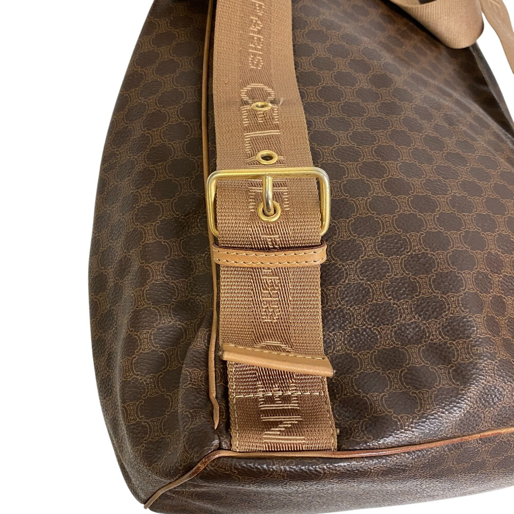 CELINE Backpack leather Brown Macadam