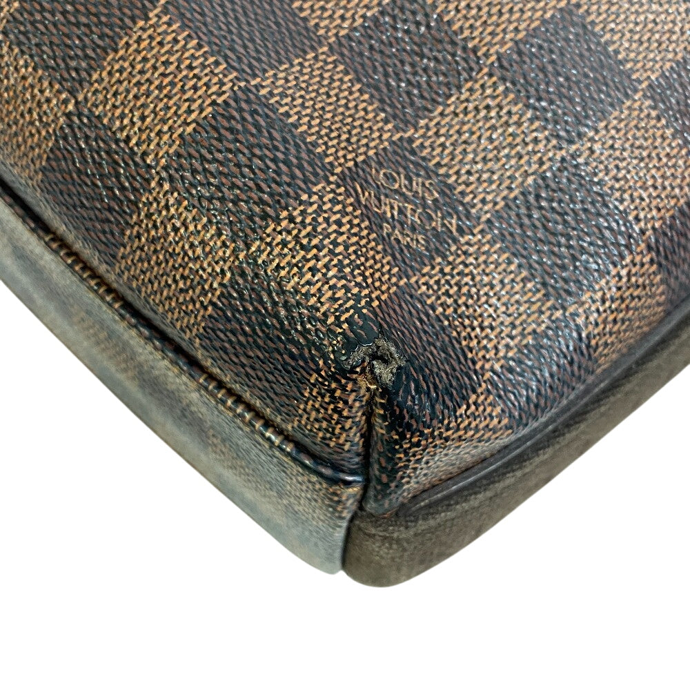 LOUIS VUITTON Shoulder Bag N41135 leather Brown Damier Trotteur bobourg