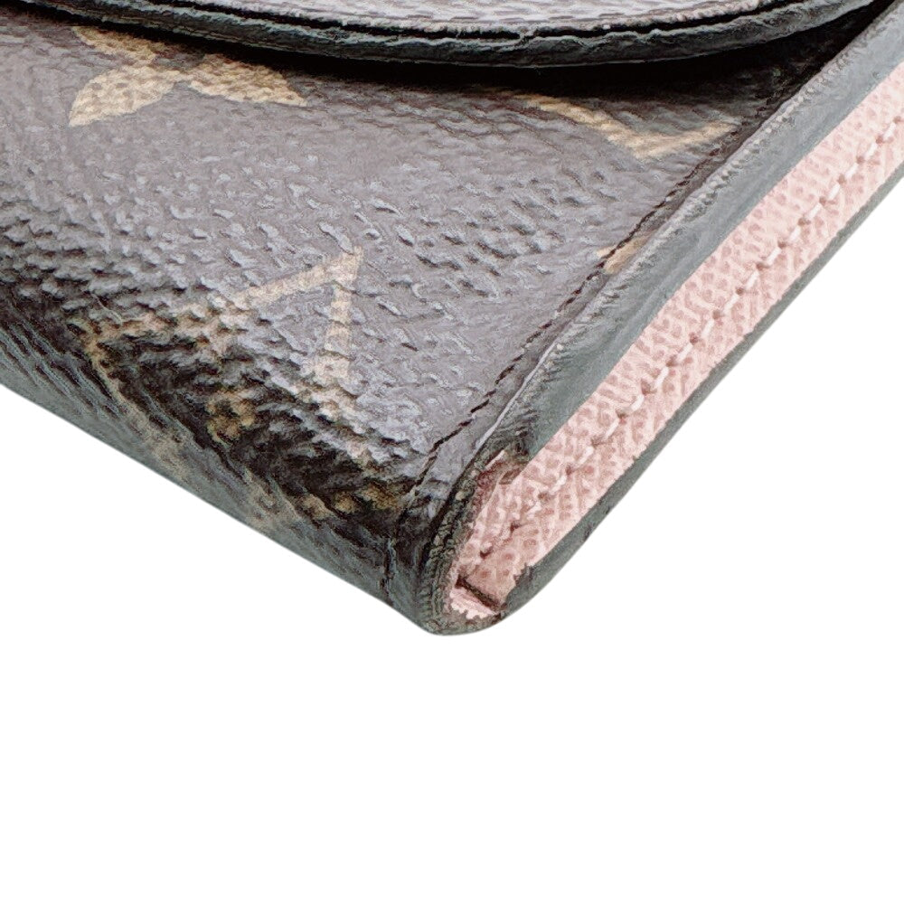 LOUIS VUITTON Coin case M62361 leather Brown Monogram Porto Monero Zari