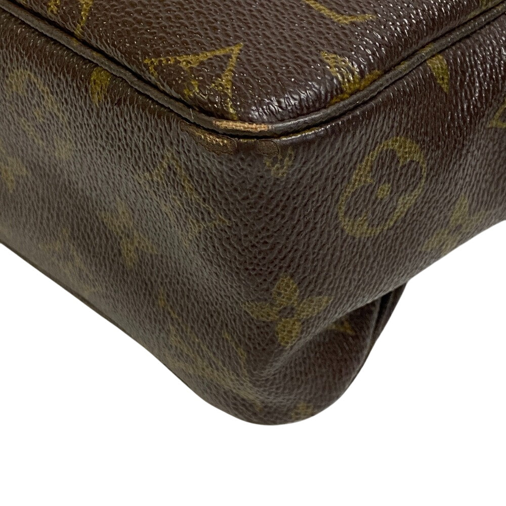 LOUIS VUITTON business bag M47522 leather Brown Monogram Truth Cracking Ty 28