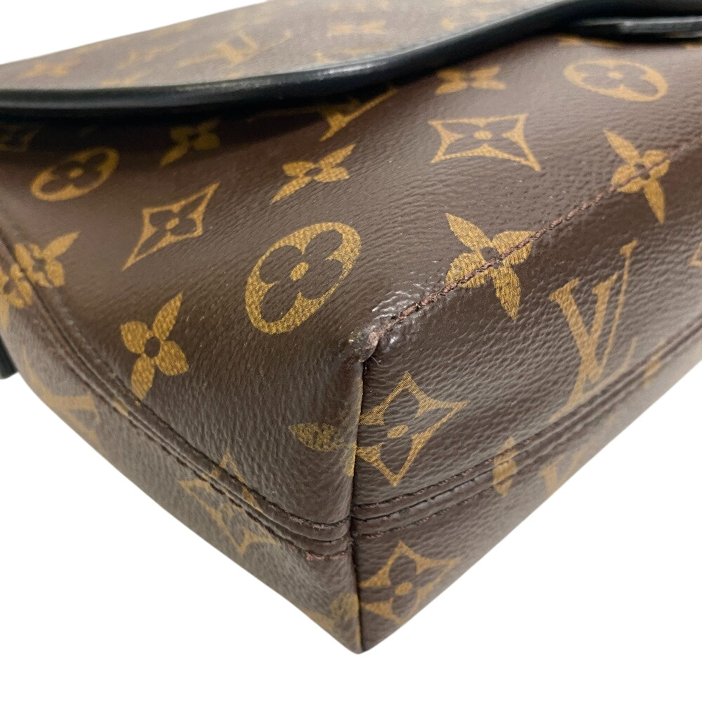 LOUIS VUITTON Shoulder Bag M45557 leather Brown Monogram Magnetic messenger