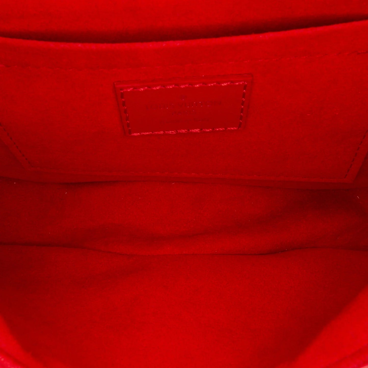 Red Louis Vuitton New Wave Chain Bag PM Satchel