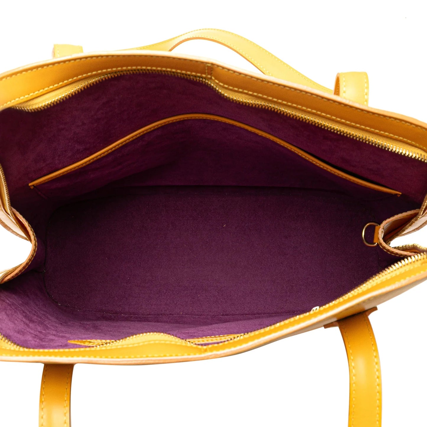 Yellow Louis Vuitton Epi Lussac Shoulder Bag