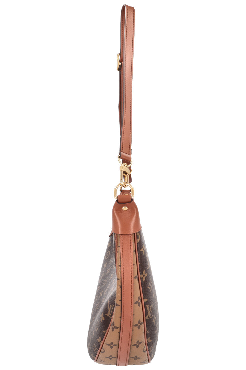 LOUIS VUITTON Loop Hobo Bag MNG Canvas