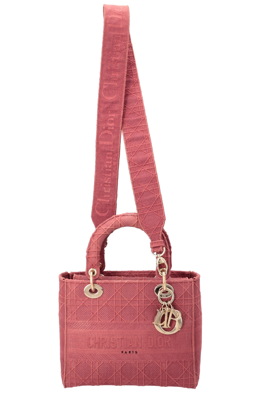 CHRISTIAN DIOR Lady Dior D-Lite Medium Old-Rose