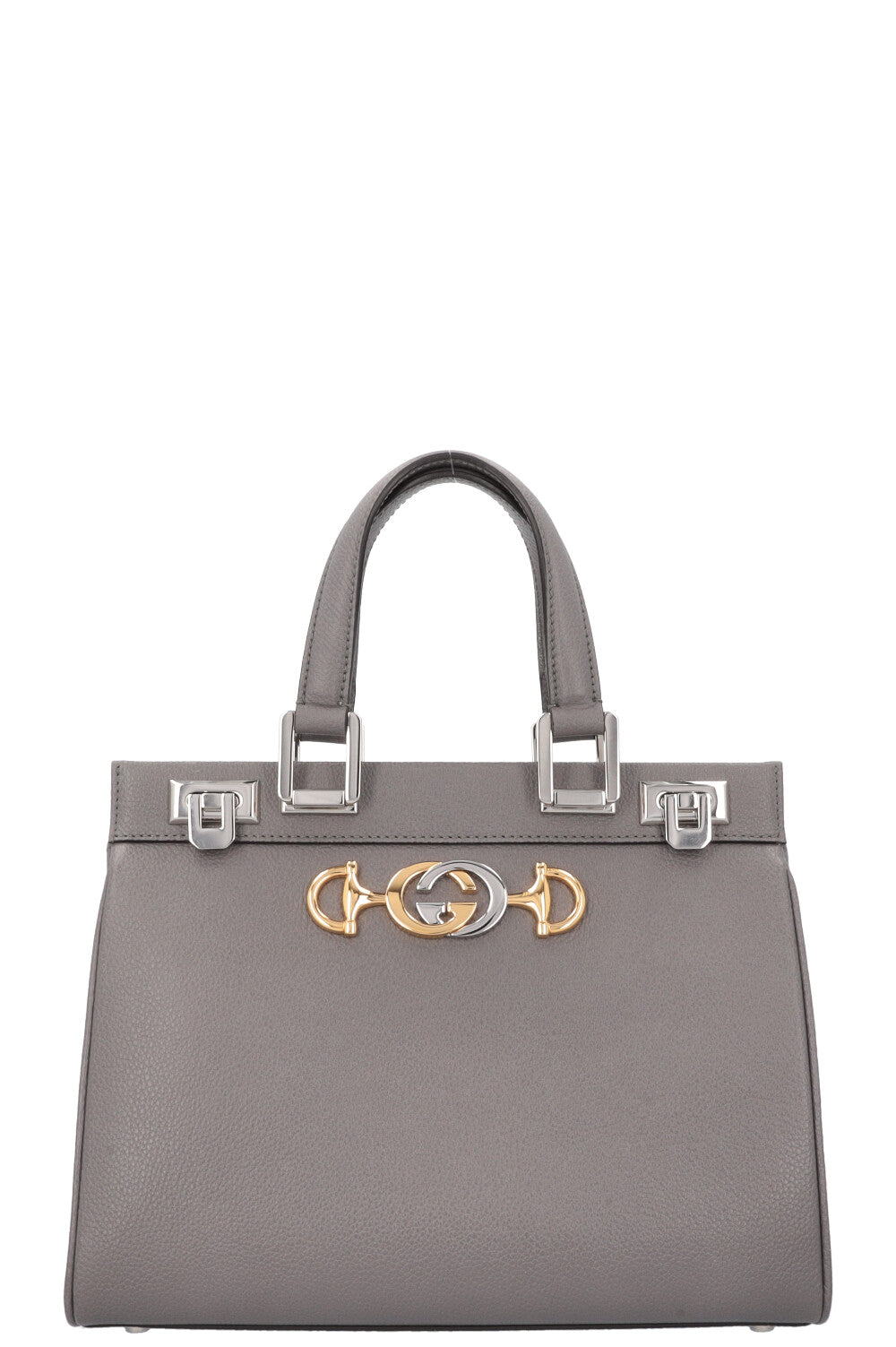 GUCCI Zumi Bag Small Leather Grey