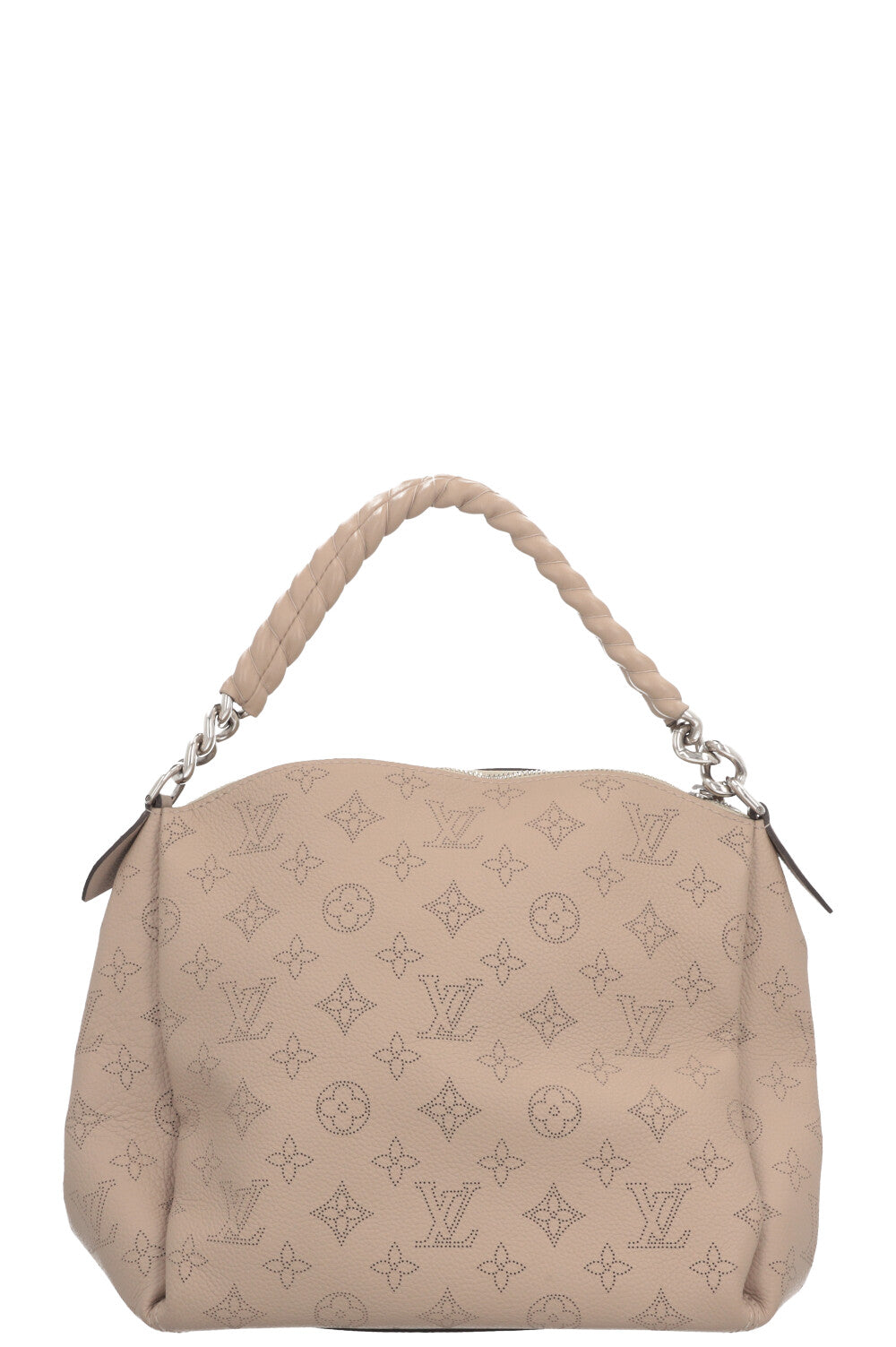 LOUIS VUITTON Babylone BB Bag Mahina Grey