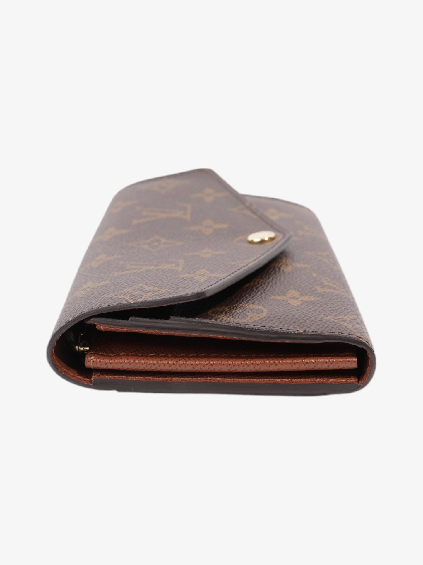 Louis Vuitton Sarah Wallet Monogram / Gold Canvas