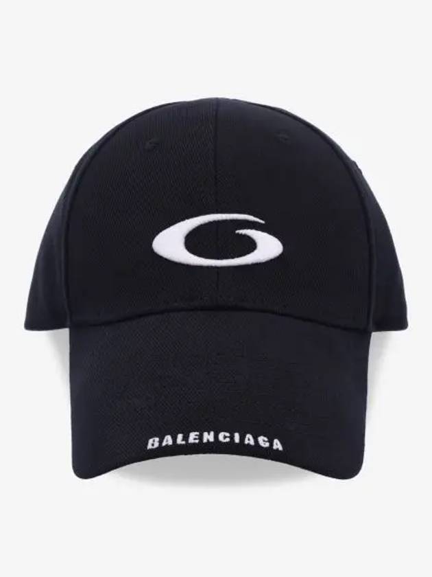 Luxury Balenciaga Trending 2026 Embroidered Icon Logo Ball Cap Black