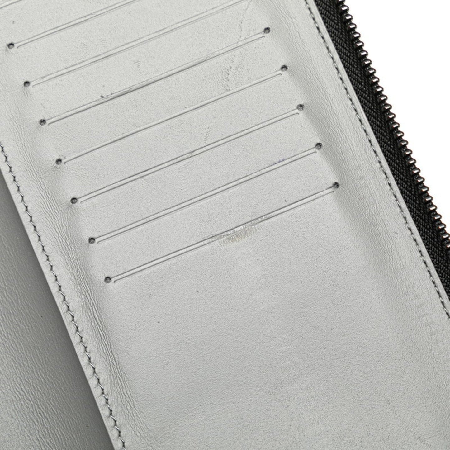 Louis Vuitton Leather Long Wallet (Bi-Fold)
