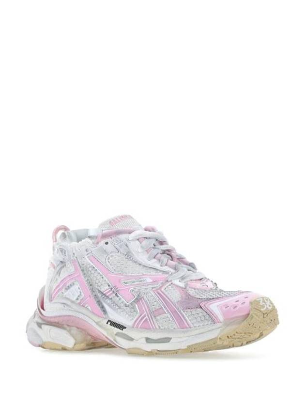 Luxury Balenciaga Trending 2026 Runner Low Top Sneakers White Pink