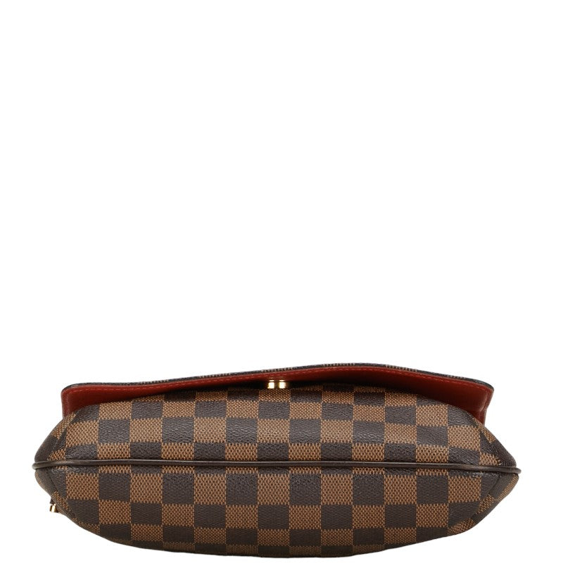 Louis Vuitton Damier Musette Tango Longsher Shoulder Bag N51301 Brown PVC Leather Louis Vuitton