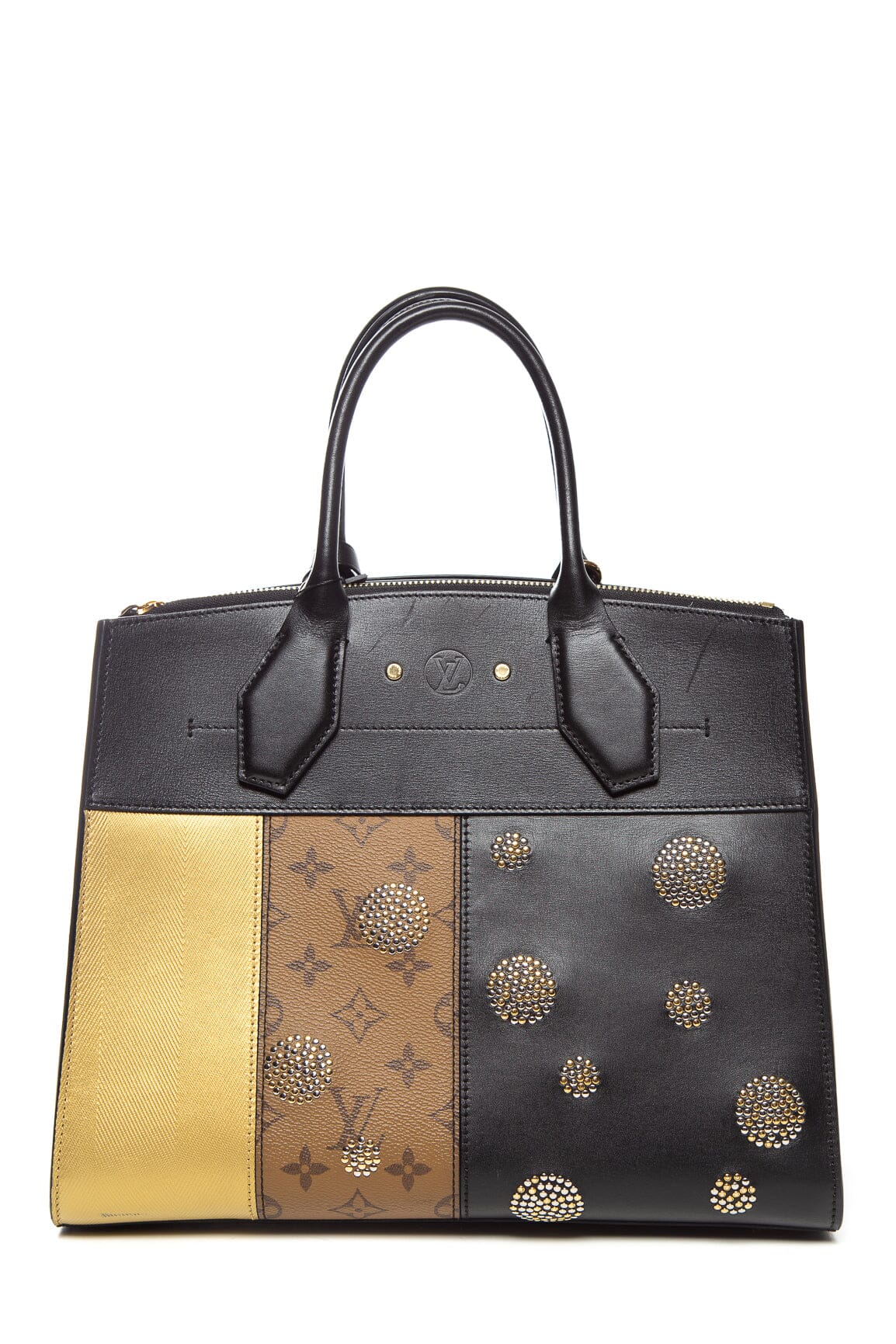 Louis Vuitton Black Monogram Reverse City Streamer Handbag