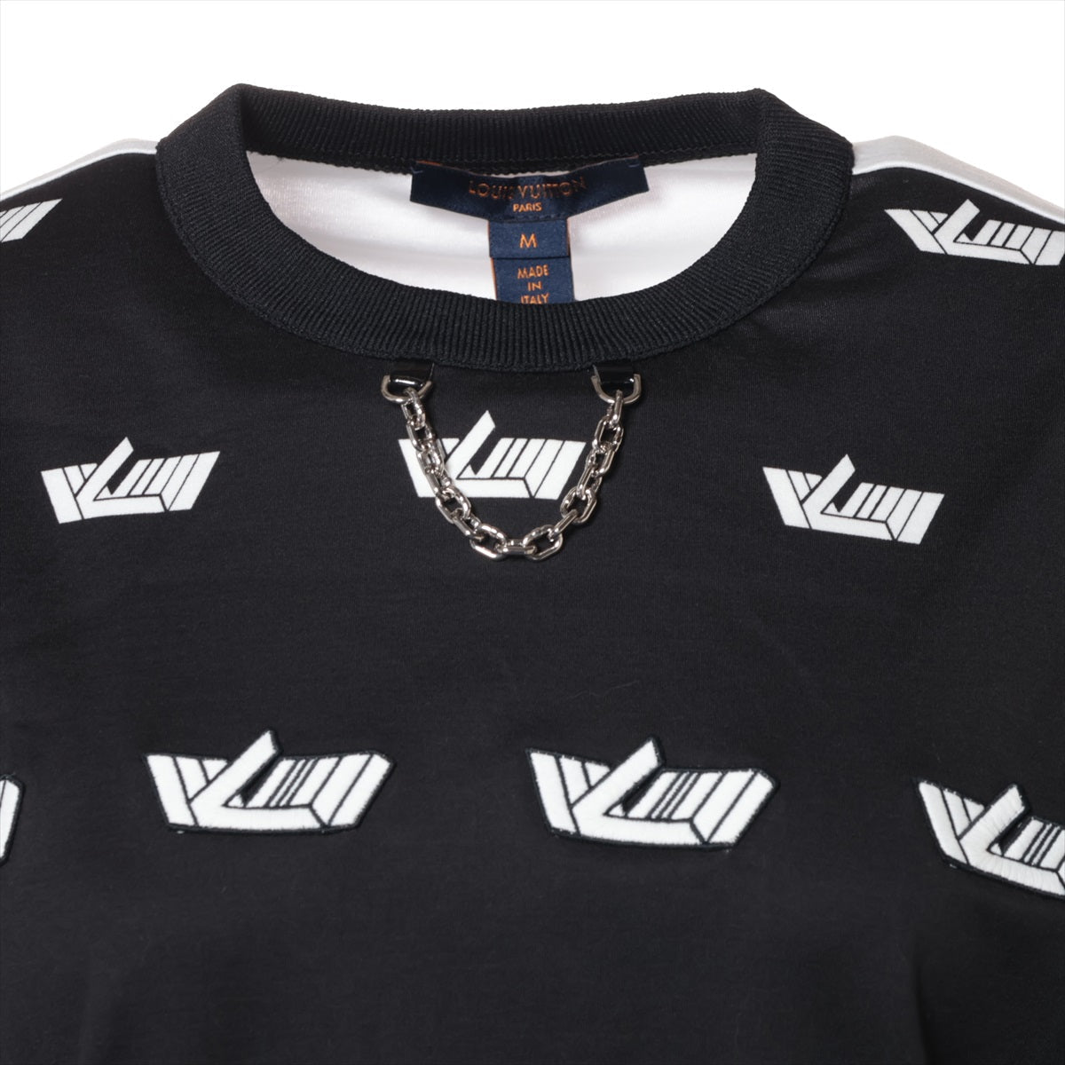 Louis Vuitton 22SS Cotton M Black x White LV VITES RW221 N