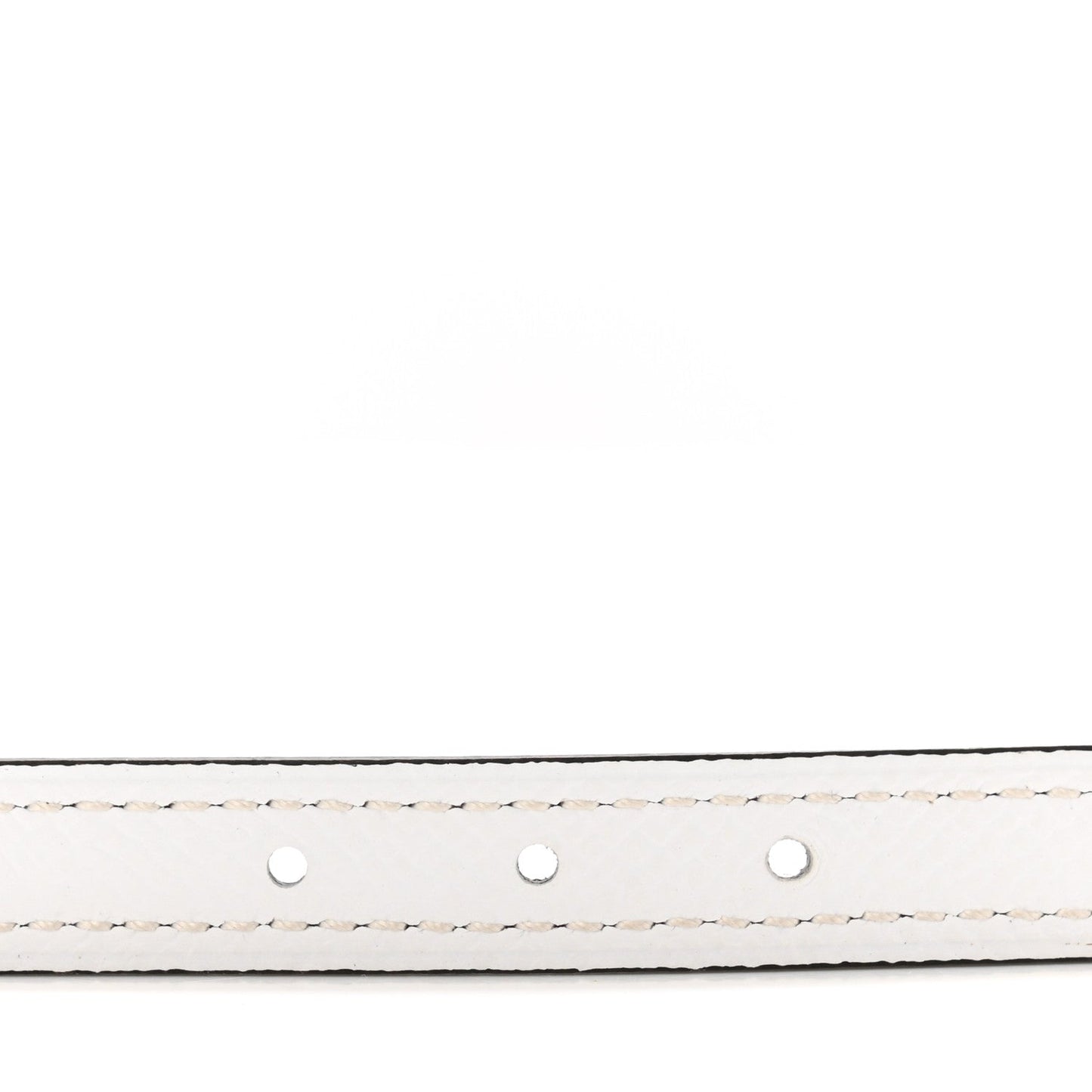Hermes Epsom Swift 13mm Heritage Belt 65 26 Etoupe White