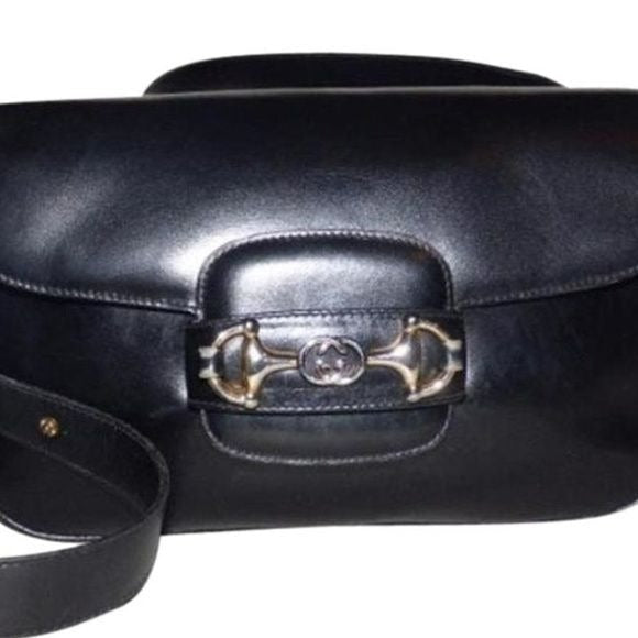 Gucci Envelope Leather Shoulder Bag